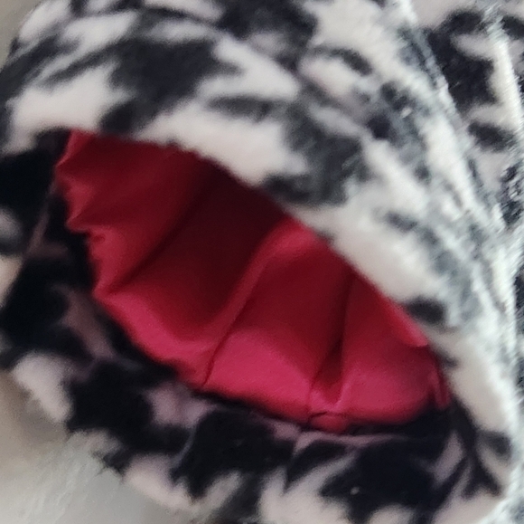 -SOLD-Toddler Girl Black and White Houndstooth Winter/Fall Pea Coat Size 2T - Picture 6 of 6